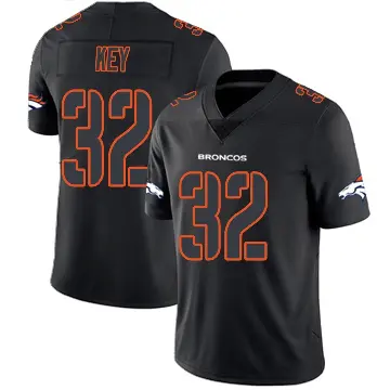 ＃32 Youth Dane Key Black Impact Limited Denver Broncos Jersey