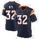 ＃32 Youth Dane Key Navy Game Denver Broncos Alternate Jersey